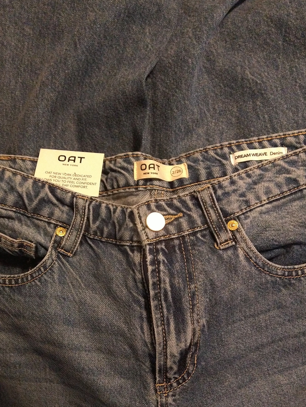 OAT New York 2/26 Dream Weave Denim